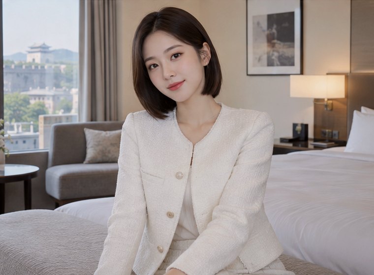인계동 따뜻이완 향·오일 관리 안내 카드의 서로 다른 20대 성인 한국 여성 모델